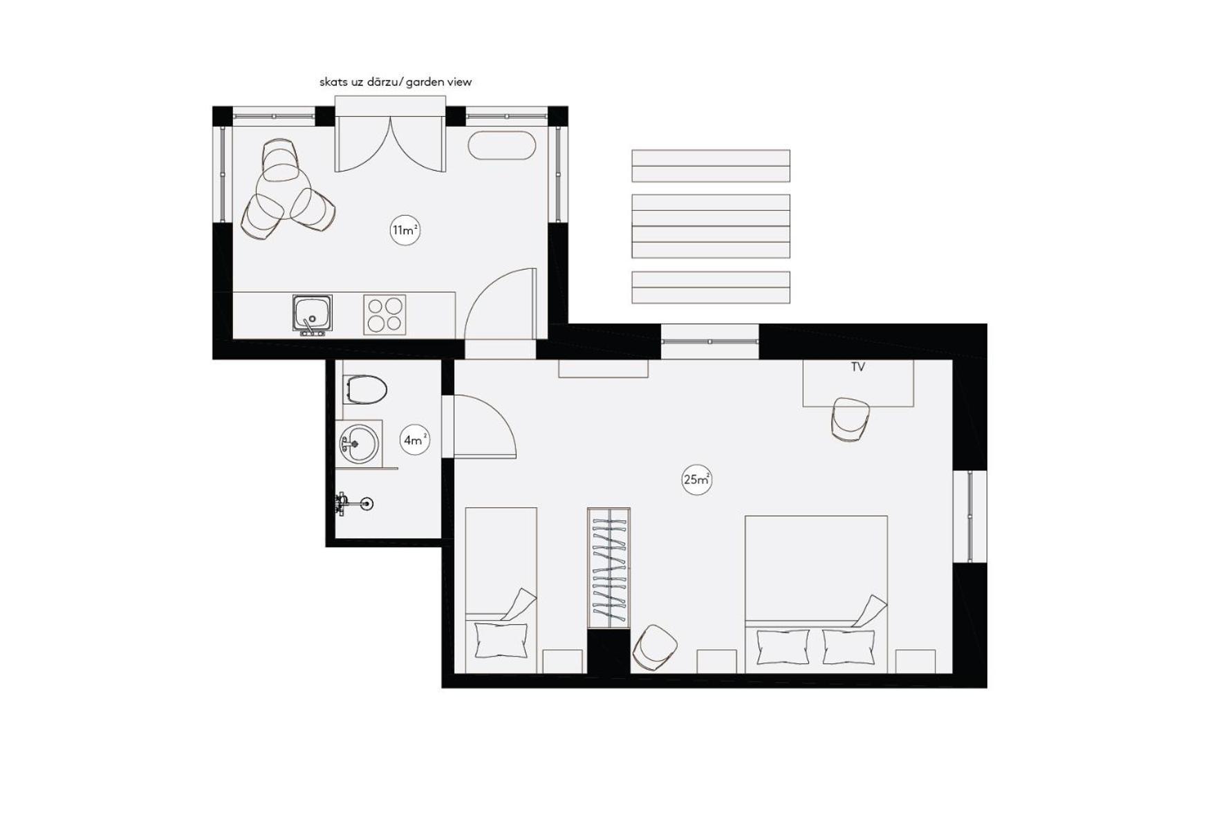 Hotel Laucu Akmens Skulte  Habitación foto